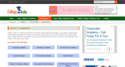 Desktop Screenshot of college2india.com